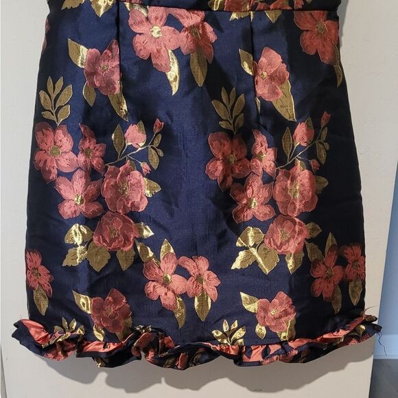 Lulus Pop The Bottle Navy floral dress Size XS - Picture 8 of 16